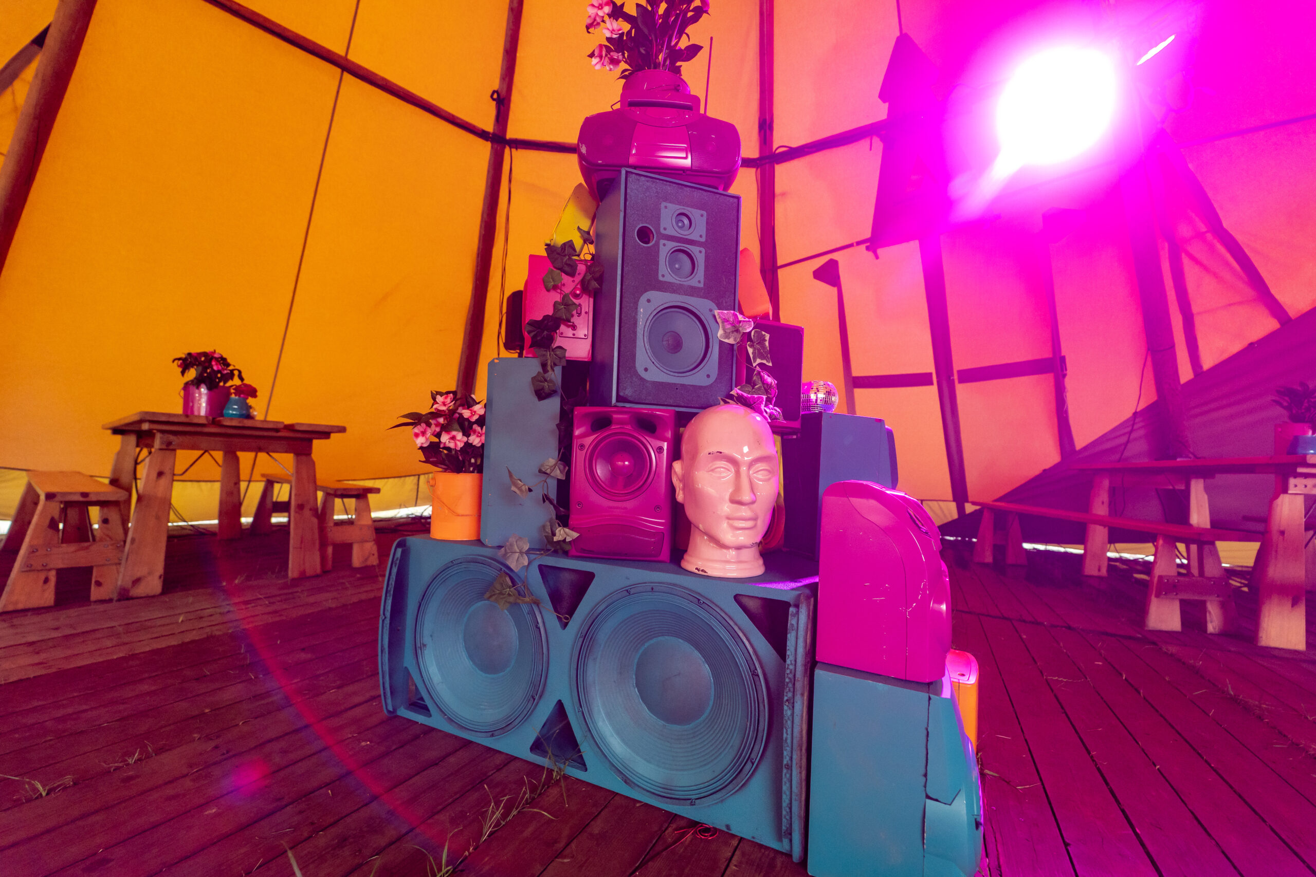 coördinatie decoratie team festival